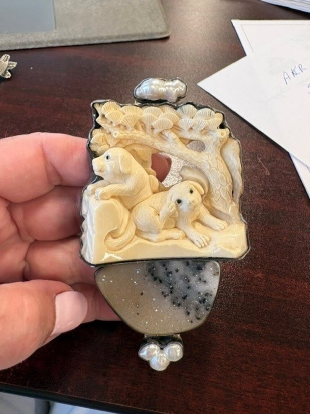 Amy Kahan Russell Brooch
